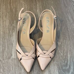 Unisa Women's Pink Slingback Heels